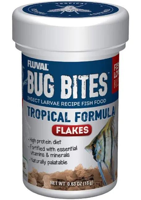 FLUVAL BUG BITES TROPICAL FLAKES